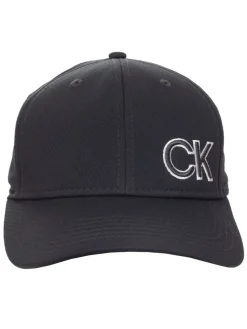 Calvin Klein Logo Cap - Urban/White