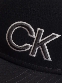 Calvin Klein Logo Cap - Urban/White