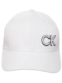 Calvin Klein Logo Cap - White/Urban