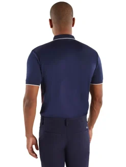 Calvin Klein Nyc Print Polo - Peacoat