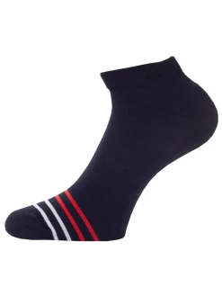 Calvin Klein W Andrus Tech Socks (2 Pairs) - Navy/White