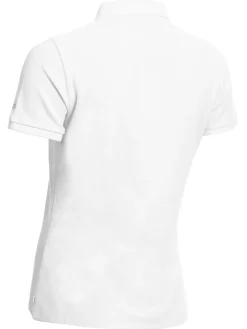 Calvin Klein W Performance Cotton Pique Polo - White
