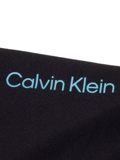 Calvin Klein Whitman Zipped Polo - Navy