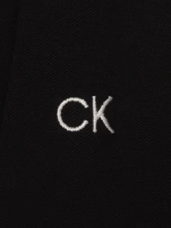 Calvin Klein Women'S Blair Long Sleeve Polo - Black