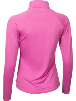 Calvin Klein Women'S Bolina 1/4-Zip Mid-Layer - Orchid