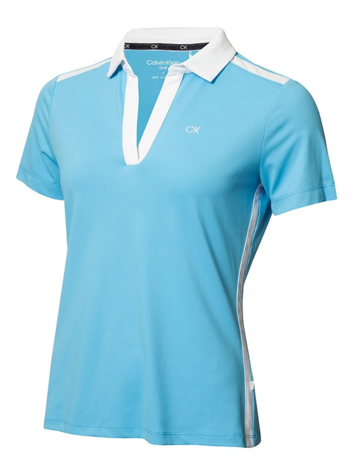Calvin Klein Women'S Canisteo Polo - Heritage Blue/White