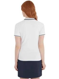 Calvin Klein Women'S Genesee Polo - White/Navy