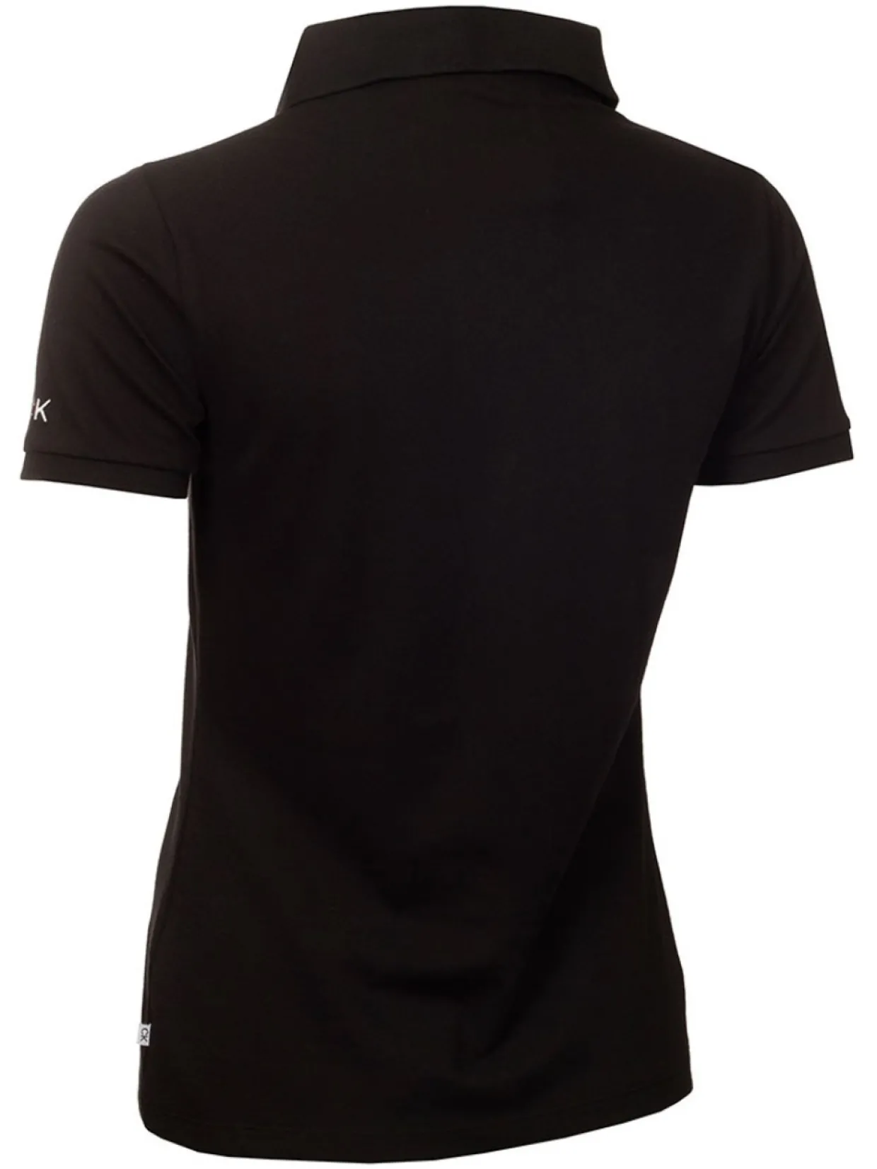 Calvin Klein Women'S Jenny Open Neck Polo - Black