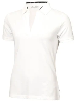 Calvin Klein Women'S Jenny Open Neck Polo - White