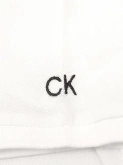 Calvin Klein Women'S Jenny Open Neck Polo - White