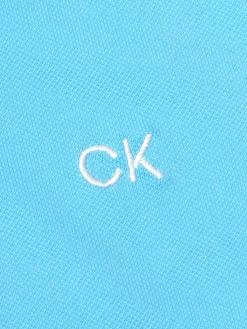 Calvin Klein Women'S Mohawk Sleeveless Polo - Heritage Blue/White