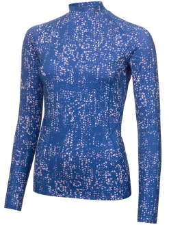 Calvin Klein Women'S Pebble Base Layer - Surf/Lilac