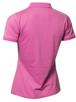 Calvin Klein Women'S Performance Cotton Pique Polo - Orchid