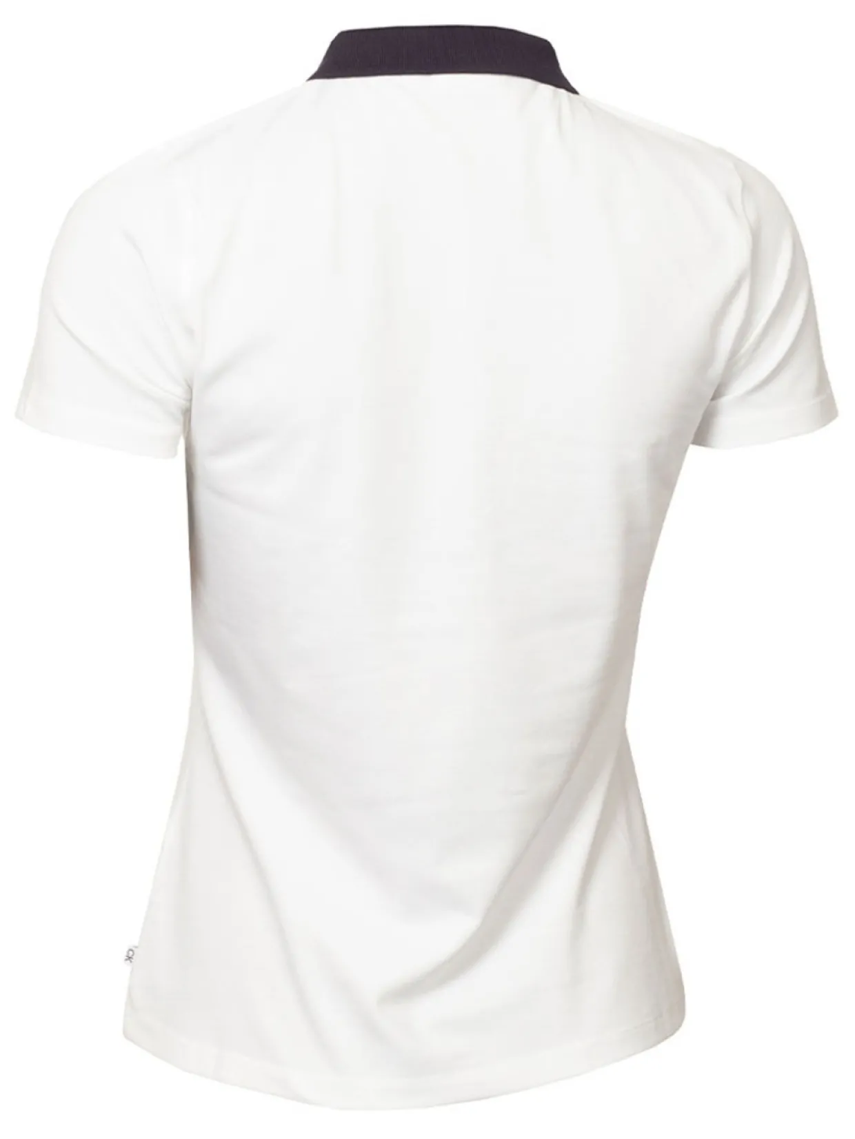 Calvin Klein Women'S Raquette Polo - White/Navy