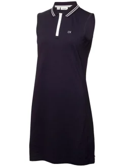 Calvin Klein Women'S St Regis Sleeveless Dress - Navy