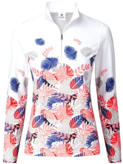 Daily Sports W Fredrica Long Sleeve Polo Shirt - White