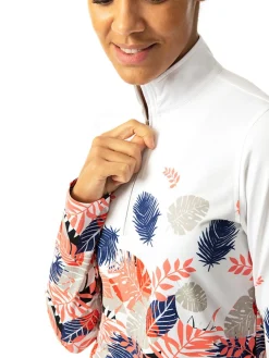 Daily Sports W Fredrica Long Sleeve Polo Shirt - White