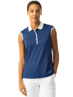 Daily Sports W Helena Sleeveless Polo Shirt - Spectrum