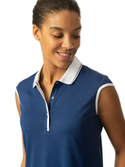 Daily Sports W Helena Sleeveless Polo Shirt - Spectrum
