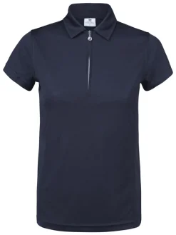 Daily Sports W Macy Short Sleeve Polo - Navy