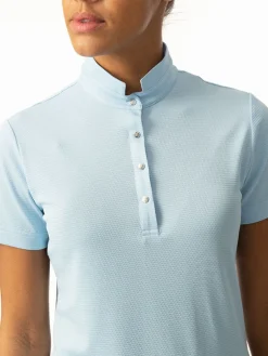 Daily Sports W Nance Short Sleeve Polo Shirt - Skylight