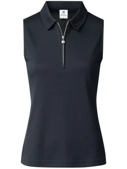 Daily Sports W Peoria Sleeveless Polo Shirt - Navy
