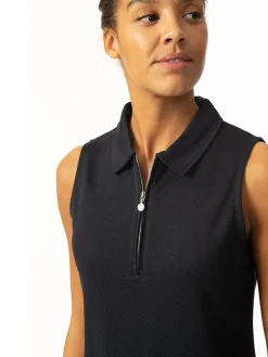 Daily Sports W Peoria Sleeveless Polo Shirt - Navy