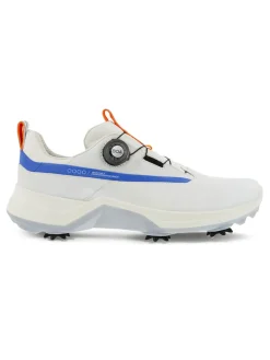 Ecco M Biom G5 Boa Golf Shoes - White/Regatta