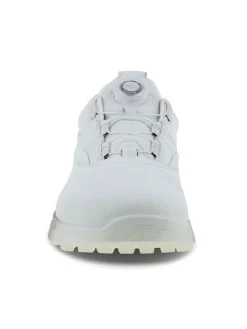 Ecco M S-Three Boa Golf Shoes - White/Blue