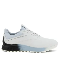 Ecco M S-Three Golf Shoes - White/Black