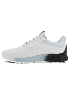 Ecco M S-Three Golf Shoes - White/Black