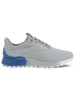 Ecco M S-Three Golf Shoes - Concrete/Blue