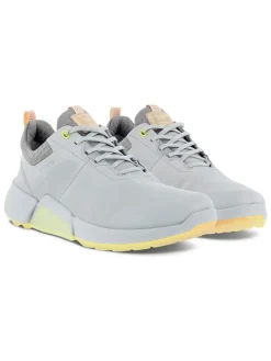 Ecco W Biom Hybrid 4 Golf Shoes - Concrete/Peach