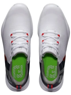 Footjoy Fuel Golf Shoes - White/Navy