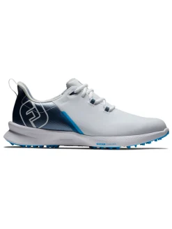 Footjoy Fuel Sport Golf Shoes - White/Navy