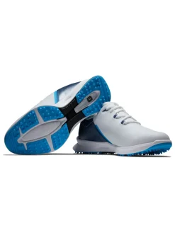 Footjoy Fuel Sport Golf Shoes - White/Navy