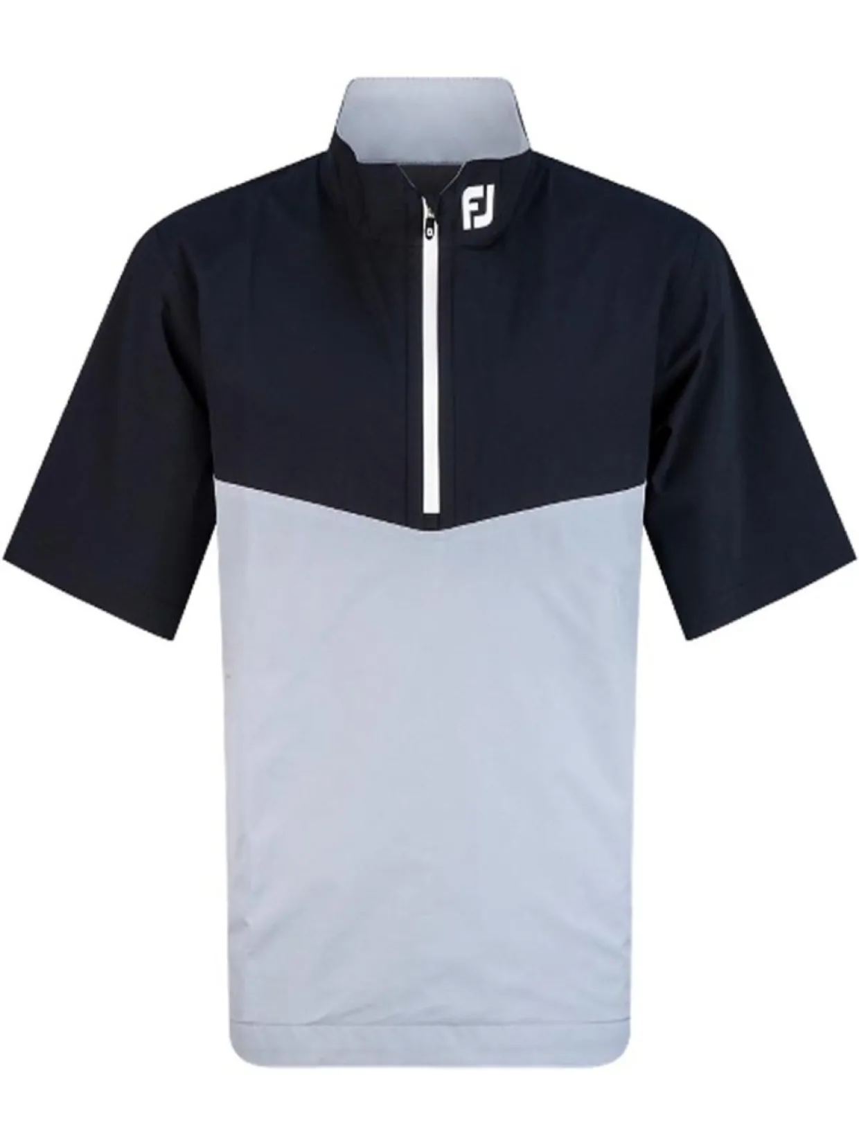 Footjoy Hydrolite Ss Rain Shirt - Black/Grey
