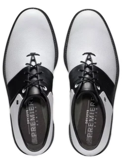 Footjoy Premiere Series Packard Golf Shoes - White/Black