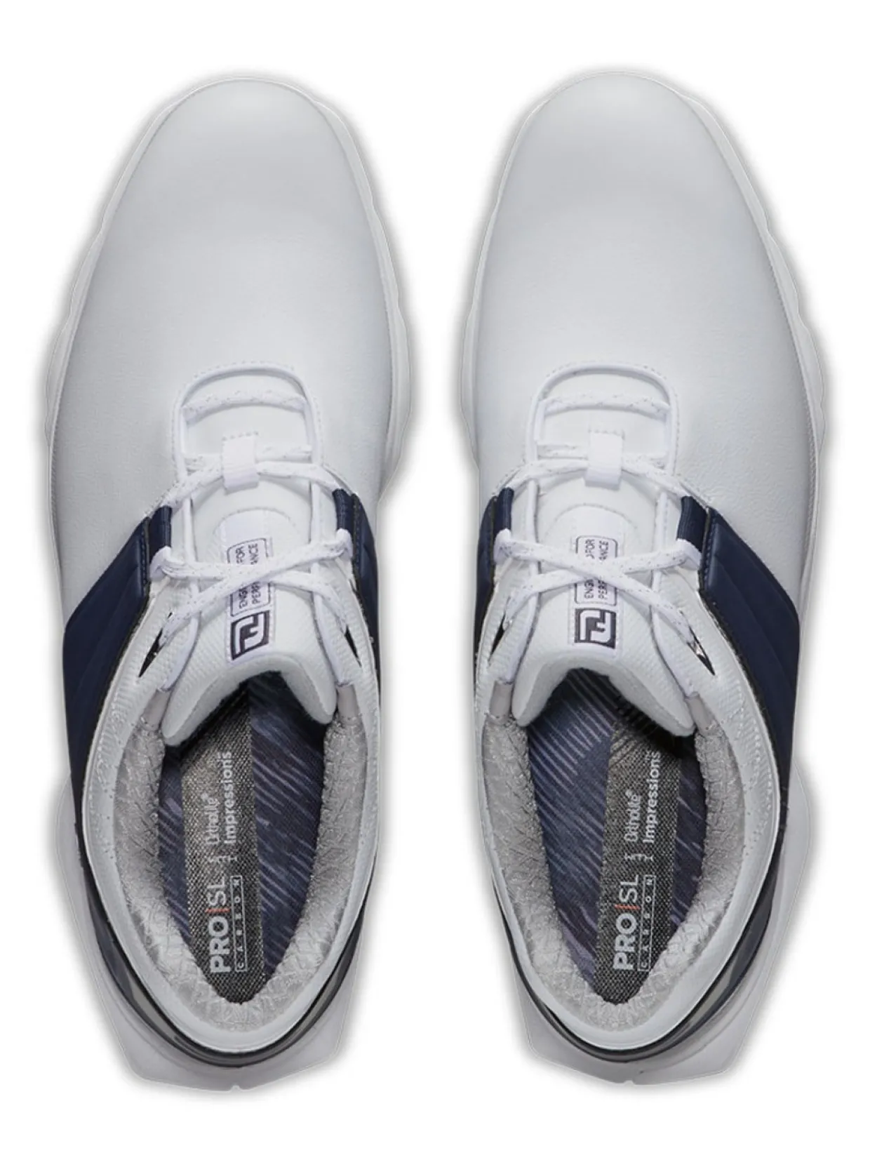 Footjoy Pro Sl Carbon '22 Golf Shoes - White/Navy