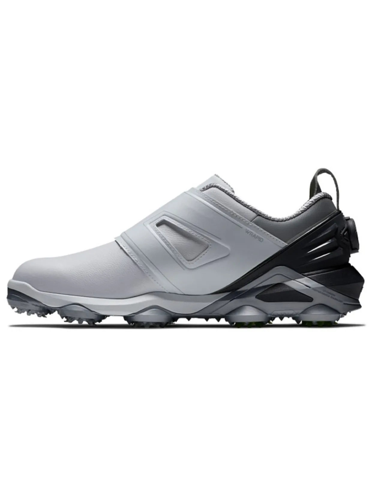 Footjoy Tour Alpha Boa Golf Shoes - White/Grey/Lime