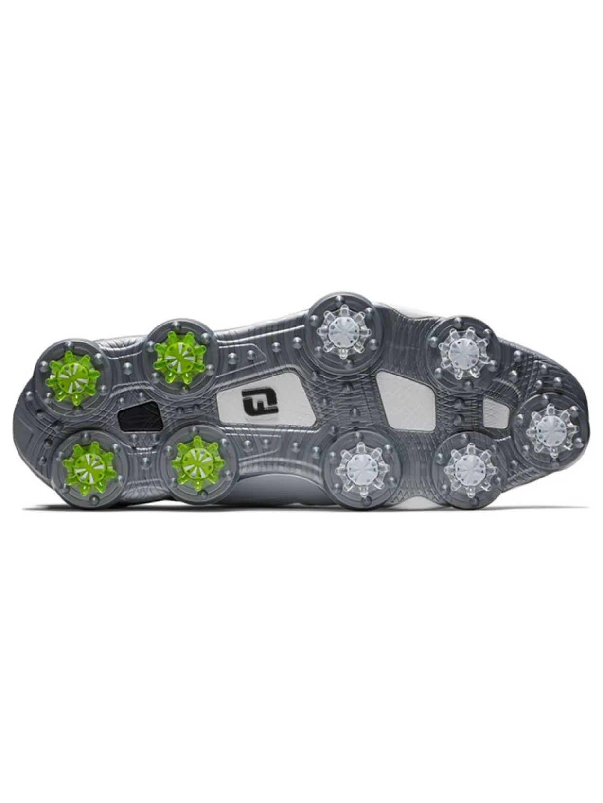 Footjoy Tour Alpha Boa Golf Shoes - White/Grey/Lime