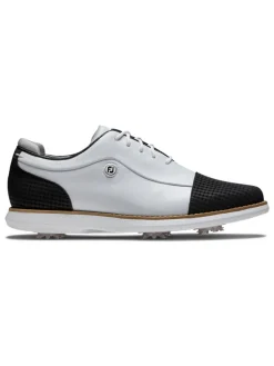 Footjoy Women'S Fj Traditions '22 Golf Shoes - White/Black