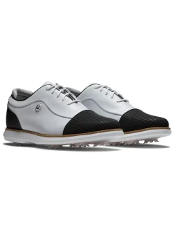 Footjoy Women'S Fj Traditions '22 Golf Shoes - White/Black