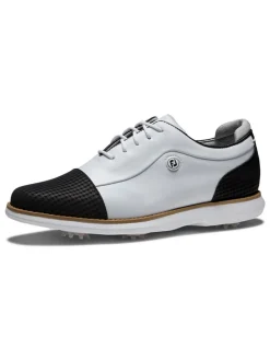 Footjoy Women'S Fj Traditions '22 Golf Shoes - White/Black