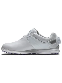 Footjoy Women'S Pro Sl Boa '22 Golf Shoes - White/Silver
