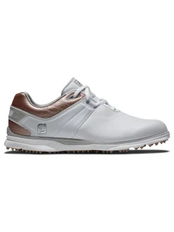 Footjoy Women'S Pro Sl Golf Shoes - White/Rose