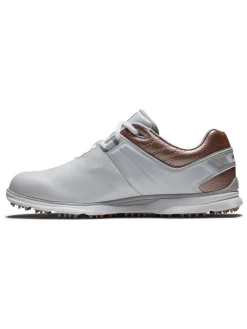 Footjoy Women'S Pro Sl Golf Shoes - White/Rose