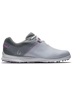 Footjoy Women'S Pro Sl Sport Golf Shoes - White/Grey
