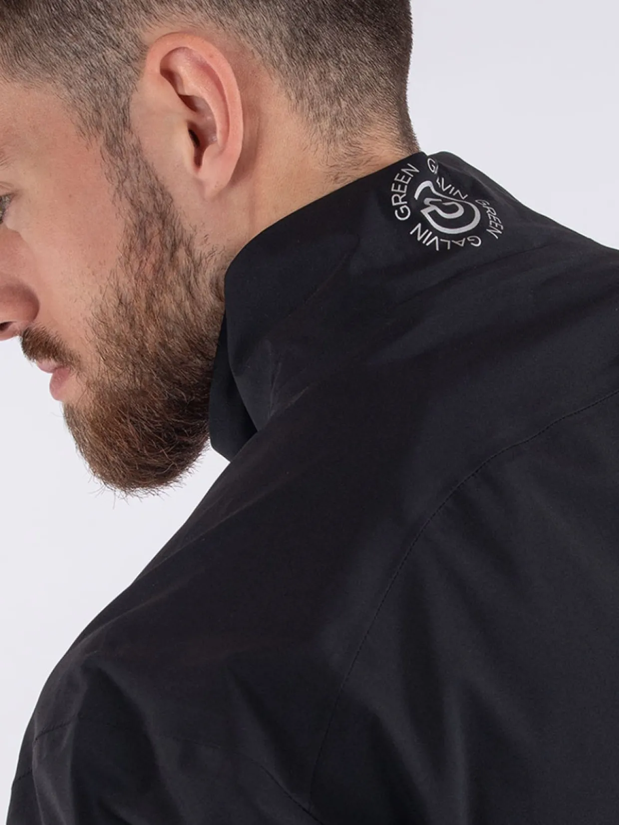 Galvin Green Axl Gore-Tex Paclite Short Sleeve Rain Jacket - Black