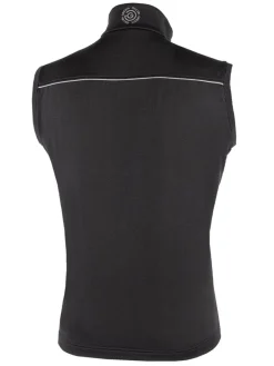 Galvin Green Davon Insula Vest - Black/Sharkskin